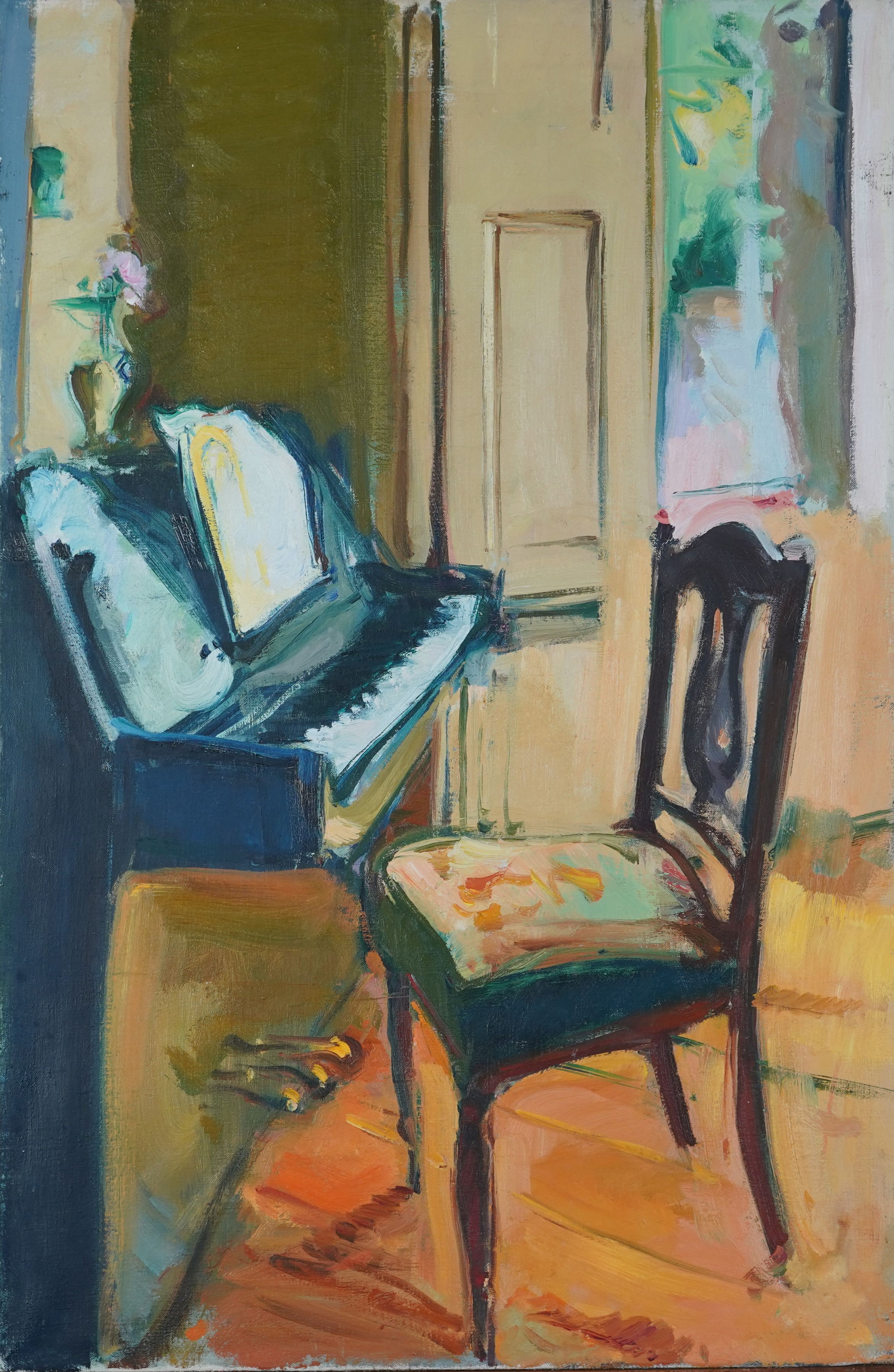 Nicholas Volley, 1950-2006, 'Piano and Chair'